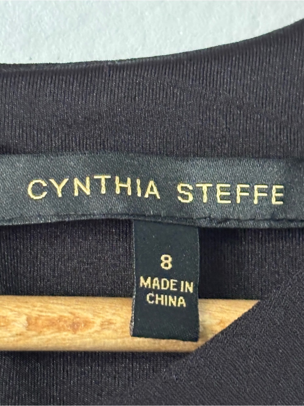 Cynthia Steffe Black Sleeveless Peplum Top - Picture 3 of 6